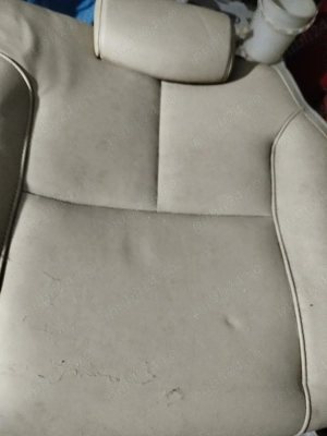 Vand scaune din piele bej pentru renault laguna 2