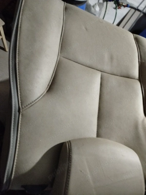 Vand scaune din piele bej pentru renault laguna 2 - imagine 4