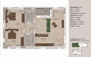 Apartament 3 Camere Timpuri Noi