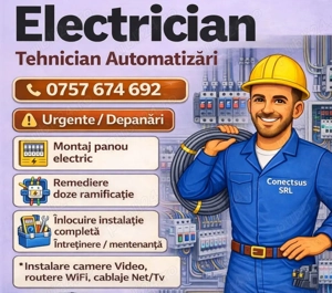 Electrician interioare 