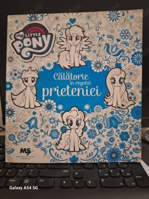 Carte de colorat My Little Pony - Călătorie în regatul prietenieiDescoperă minunata lume My Little P