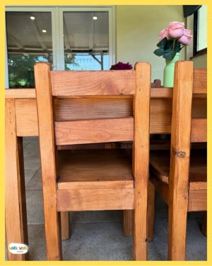 scaune si mese lemn copii
