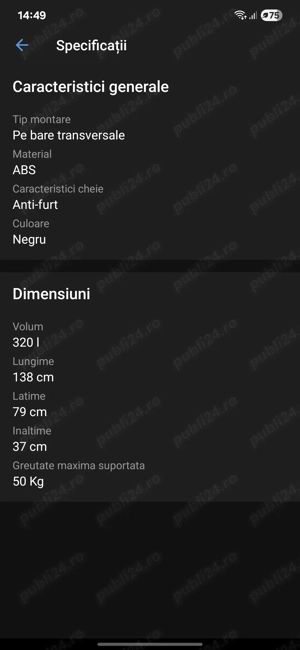 Vand portbagaj Menabo - imagine 6