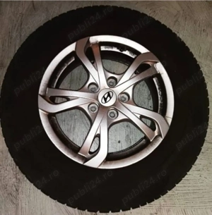 Anvelope cu jante Hyundai originale - imagine 4