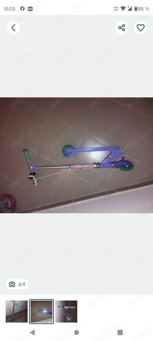 Trotineta 2 roti copil - imagine 2