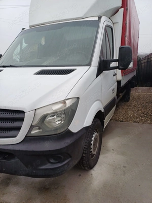 Vând Mercedes Benz Sprinter prelata cu lift hidraulic  - imagine 4