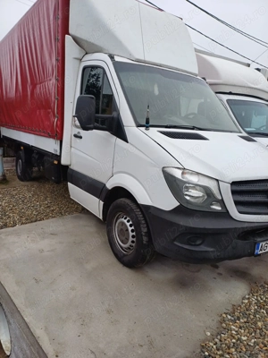 Vând Mercedes Benz Sprinter prelata cu lift hidraulic  - imagine 6