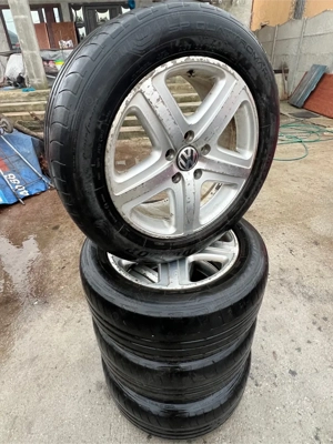 vând set jante touareg 7L r19 