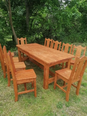 Mese, scaune, bănci, paturi