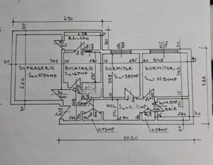 Apartament 3 camere, cf 1, decomandat, Craiovei