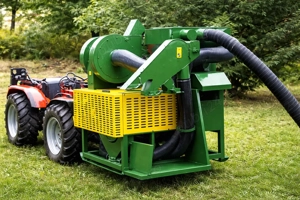 Masina pentru recoltat alune nuci castane migdale-prindere la tractor