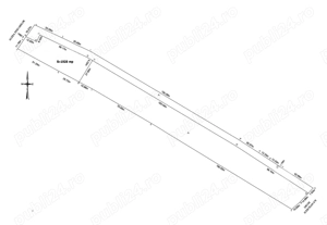 Teren intravilan de vânzare în suprafață de 1928 mp. - imagine 2