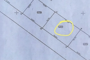 Vand teren intravilan Berceni, gaze,curent in fața lotului