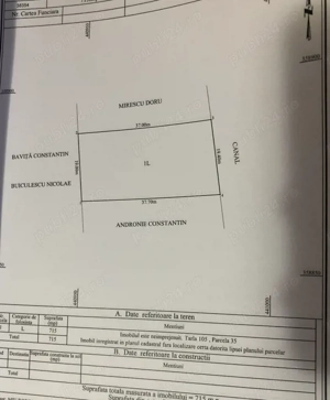 Teren la strada principala Prundeni- Valcea, 7 km de Dragasani, 2570mp intr+extr - imagine 4