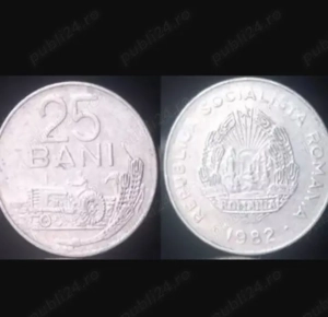 vand o monedă 25 de bani anul 1982