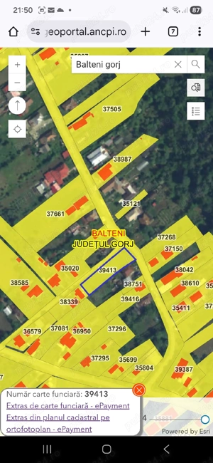 Teren intravilan Bâlteni Gorj - imagine 4