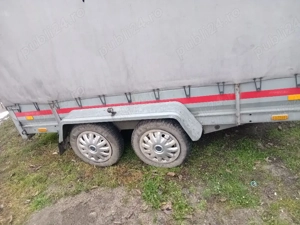 Vînd remorca 2 axe 750kg
