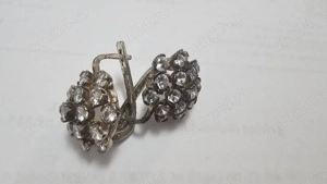 Set bijuterii din argint   inel + cercei   vintage