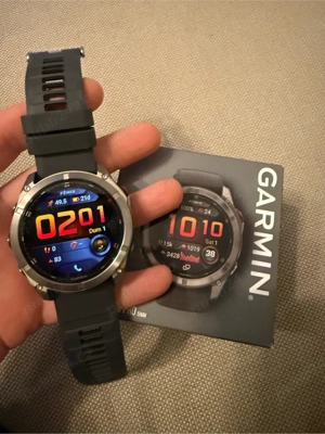 Ceas Garmin Fenix 8 Pro 51 mm Titanium Sapphire full box, NOU