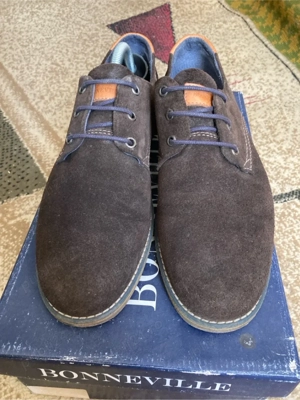 Bonneville - Pantofi piele intoarsa - imagine 3