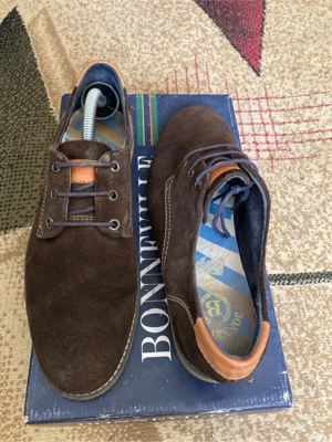 Bonneville - Pantofi piele intoarsa - imagine 2