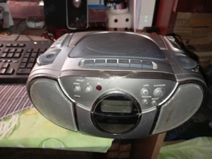 Radiocasetofon stereo Elite cu CD,MP3,USBși card memorie