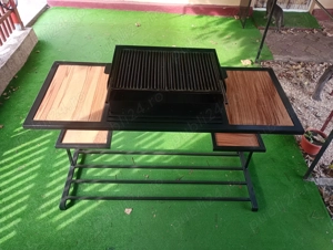 Gratar Robust pentru curte- 2 nivele.