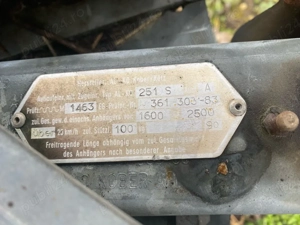 Platformă auto 2500kg