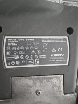 Vand aspirator Kirby Sentria G10E - imagine 4
