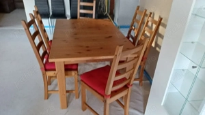 Masa+6scaune+perinute