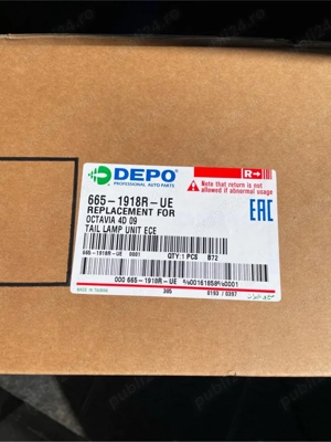 Lampa dreapta spate Skoda Octavia 2 - imagine 3