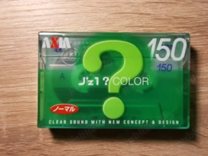 Casete audio Axia 150 de minute, chrom, made in Japan, 200 bucata