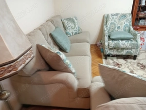 Set canapele Bourbon 3+2+1 super elegant și rafinat ,comod  - imagine 4