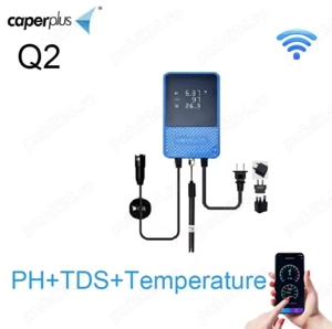 Tester de calitate a apei CaperPlus Q2 (tester PH, TDS SI TEMPERATURA) - imagine 4