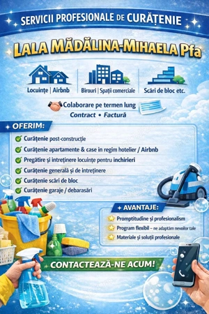 Prestam Servici De Curățenie 