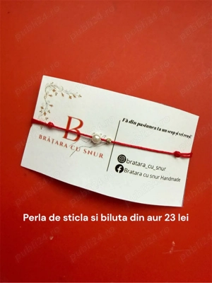 Martisoare bratari cu snur - imagine 3