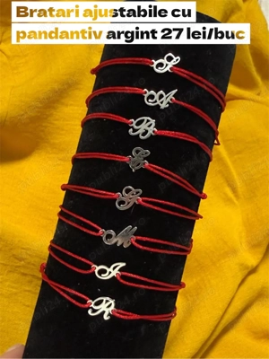 Martisoare bratari cu snur - imagine 5