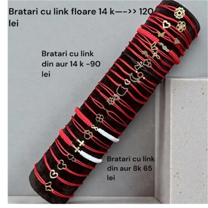 Martisoare bratari cu snur - imagine 2