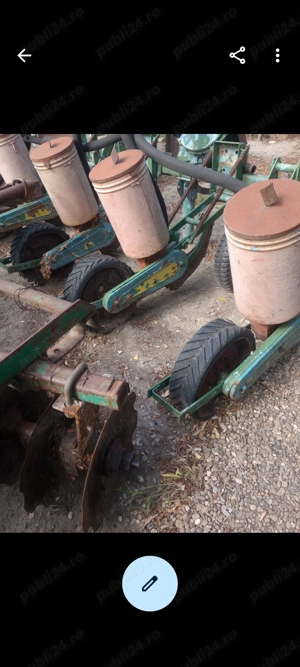 VÂND semănătoare pe patru rânduri 