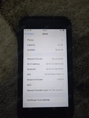 Vand Iphone 7, 32 gb, 99% sanatate baterie - imagine 4