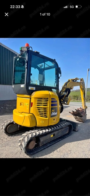 Komatsu PC26 MR5 2022 - imagine 4