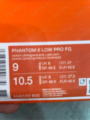 Ghete fotbal Nike Phantom 6 low pro fg - imagine 4