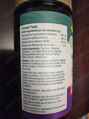 Suplimente caini articulatii   displazie   seniori PetNC Hip & Joint - imagine 2