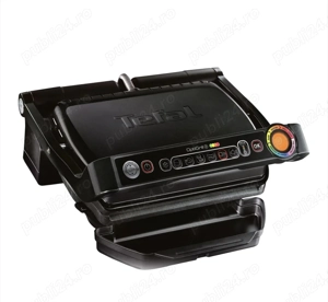 Gratar electric TEFAL OptiGrill+ Snacking&Baking GC714834, 2000W, 6 programe automate, negru
