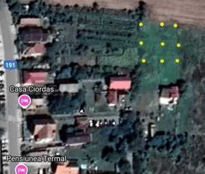 Vând 2 parcele teren intravilan  zona ștrand Tășnad 