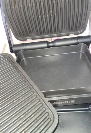 Gratar electric TEFAL OptiGrill+ Snacking&Baking GC714834, 2000W, 6 programe automate, negru - imagine 4