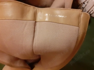 NOI: Cizme Fiore din piele naturală întoarsă tip mocasini cu franjuri și fermoar - imagine 5