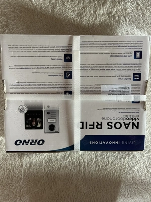 Kit videointerfon Orno Naos RFID OR-SH-1074,color LCD 4,3 inch ,10 sonerii,  buton actionare yala  - imagine 2