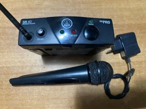 sistem microfon wireless AKG SR 40 mini pro