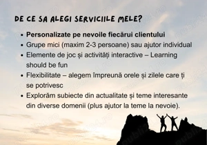 Engleză pe înțelesul tău   cursuri personalizate, online sau în persoană - imagine 3